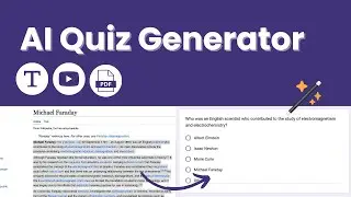 AI Quiz Generator right inside Google Forms