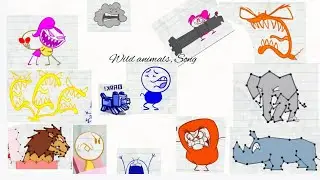 Wild animals song by @HappySunshineFriends and @pencilmation #dangerous #animals