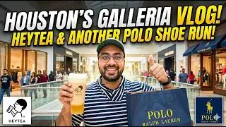 Houston Galleria Vlog | HEYTEA Taste Test + Polo Shopping (Did We Overspend?)