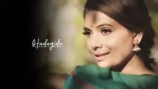 Jeeva Hoovagide Bhava Jenagide Ninna Seri Nanu||Whatsapp status video kannada||Trending(new)status