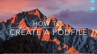 How to create a Podfile