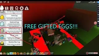 HOW TO GET GIFTED EGGS FAST FOR FREE IN BEE SWARM SIMULATOR - Roblox Bee Swarm Simulator