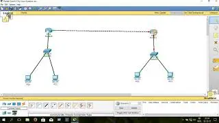 Cisco Packet Tracer Networking - Static Routing using 2 routers