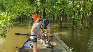 Backwater limb lines and a Dangerous River!