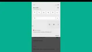 Swap To Delete Settings For Notifications In OPPO A15 In Hindi / Urdu