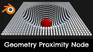 Geometry Proximity Node | Blender 3.4 Tutorial