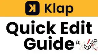 How to Edit Videos with Klap AI Full Guide