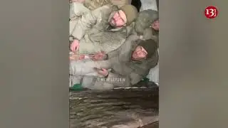 росийский штрафбат . Голодные и без оружия солдаты . Сдались в плен , Спаслись от смерти .