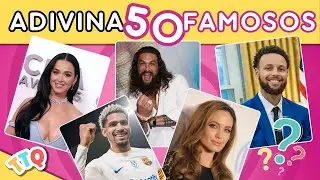 Adivina El Nombre De Estos 50 Famosos🎤⚽🎬