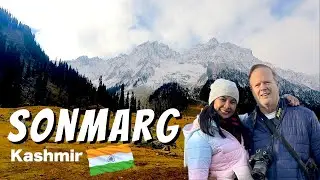 SONMARG INDIA in KASHMIR: Riding Horses to the Thajiwas Glacier