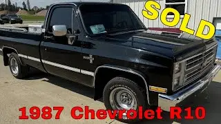 SOLD - 1987 Chevrolet R10 - Driving