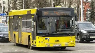 Минск! Поездка на автобусе на автобусе MAZ 203,госномер АК 4794-7 маршрут 85с