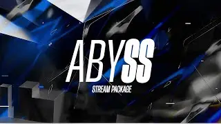Abyss - Blue Esports Twitch Overlay Package for OBS
