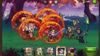 Hero Wars - Chapter 6 Ruled by Fire ^ Game Walkthrough, Gameplay (iOS, Android) Part 1