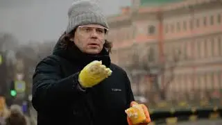 Чайки Вороны Летний Сад Санкт-Петербург