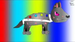 Dingo the Zolf-Digital Drawing by Daniel Akuna