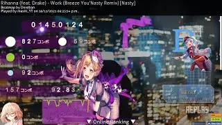 Osu! - Rihanna (feat. Drake) Work (Breeze You'Nasty Remix) 59xmiss