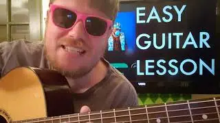 How To Play ROCKSTAR DaBaby Roddy Ricch // guitar tutorial beginner lesson fingerstyle chords