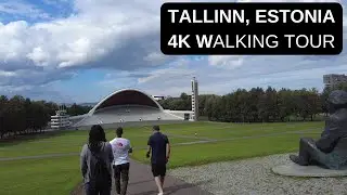 City walks - Tallinn, Estonia (4K walking tour)