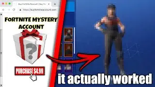 I Spent $5 on Fortnite MYSTERY ACCOUNTS and got THIS... (OG Skins)