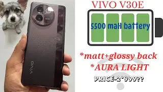 vivo v 30e Unboxing in Punjabi 4k Video