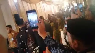 Detik-detik Bpk Joko Widodo dan KH. Maaruf Amin meninggalkan kediaman Bpk Wakapolri