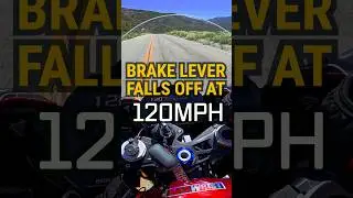 No Brakes at 120mph! 😮#asvinventions #asvunbreakablelevers #asv