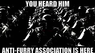 This Discord server now belongs to the anti furry association.