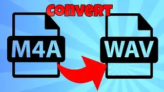 how to convert m4a to wav
