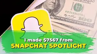 How I got PAID $7,567 from 1 video on SNAPCHAT SPOTLIGHT! #shorts