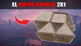 💯NUEVO 2X1 BUNKER💯 Base SOLO/DUO/TRIO RUST 2023 | Rust Base Design