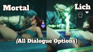 Dragons Age Veilguard: Emmrich Mortal vs Lich Romance (All Dialogue Options Complete Questline)