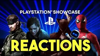 PlayStation Showcase May 2023 Reactions: Spider-Man 2, TLOU Multiplayer, Metal Gear, & More!