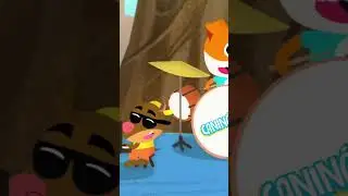 Urso curtindo o som da turminha 🪩🐻 #caninópolis #infantil #músicainfantil #músicaparacrianças