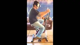VR Exercise Bike Race