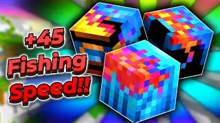 I Got The BEST Fishing Equipment! | Hypixel SkyBlock Road To SUPREME 100 (25)