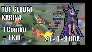 TOP GLOBAL KARINA ft. NEVRMORE - 20-0-9 KDA - NEW SEASON
