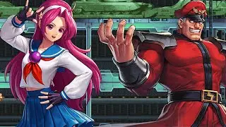Mugen - Athena Asamiya vs. M. Bison/Vega - Special Intro