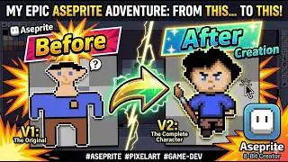 How I Improved My Pixel Art for My RPG Maker MZ Game! (V1 to V2)