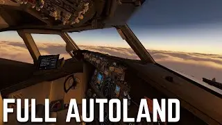 Ryanair Boeing 737-800 Full Autoland | X-Plane 11