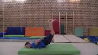 АБВ gym падение вперед с руками сзади
