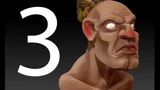 zbrush tutorial creating 3d cartoon character No 3