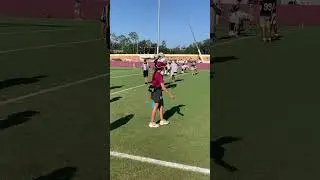 Get coached up by Coach Atkins 📢 #fsu #fsufootball