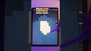 Whipping out the 1 pixel brush 