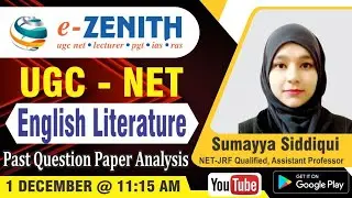 UGC-NET | English Literature | Past Questions Paper Analysis | Question Analysis