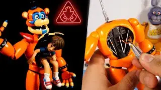 GLAMROCK FREDDY Y GREGORY😱😱(FNAF SECURITY BREACH)PLASTILINA✔✔✔ PORCELANA✔✔ POLYMER CLAY✔