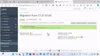 Migration Tool Plesk