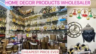 Home Decor Items Metal Wall Art at Factory Price in Sadar Bazar Wholesale Market Cheapest Home Decor