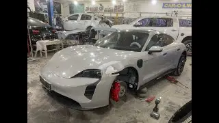 Porsche Taycan 4S |Кузовной ремонт в Армении/Body repair in Armenia
