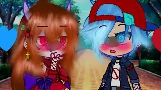 turn into person you love most meme bf x gf fnf gacha club my ships💙❤